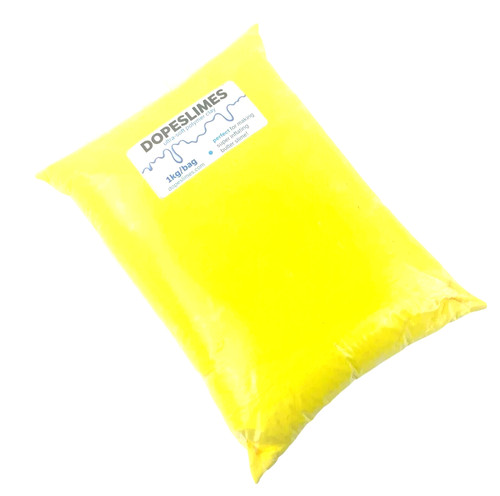 Fluffy clay soft yellow - fluffy,