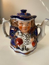 Antique tiny Toby jug teapot