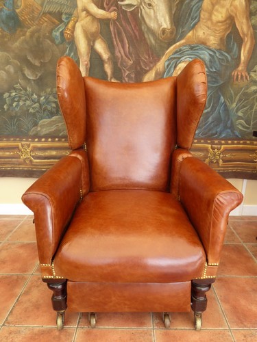 Recliner chair attributed - recliner, to