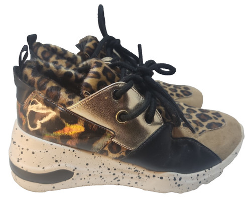 Leopard cheetah faux fur - leopard,