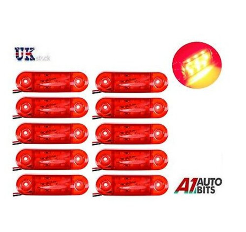 10x 24v smd - smd, amber