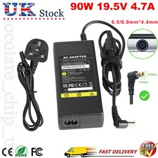 19.5V 90W AC Adapter For Sony Bravia Smart LED HDTV LCD TV Charger Power Supply 