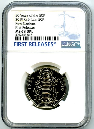 2019 great britain 50p kew - 2019,