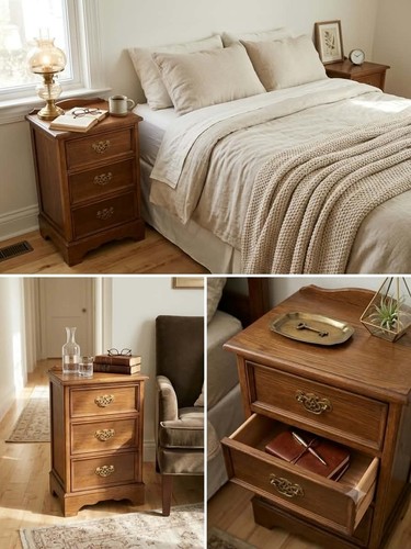 Stunning vintage dark oak