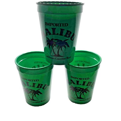 Malibu rum drink - drink, set