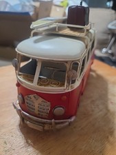 Vintage Style Metal VW Bus