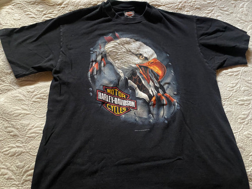Harley davidson emblem t - 3d,