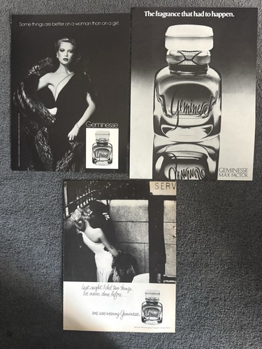 Max factor geminesse 1970s - 3x,