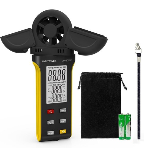 Digital handheld anemometer - digital,