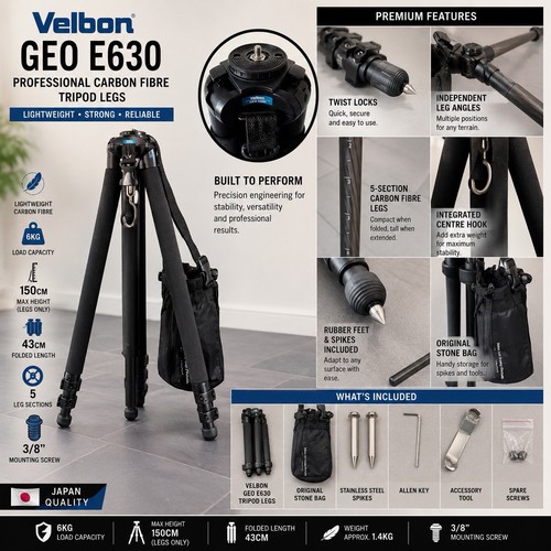 Velbon geo e630 - velbon,