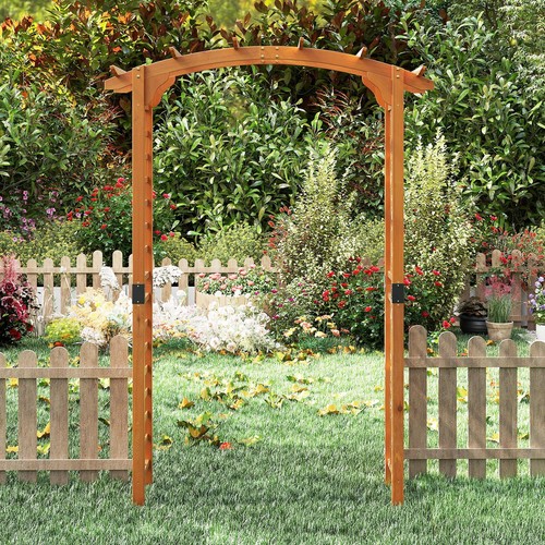 Wooden garden arch - wooden,