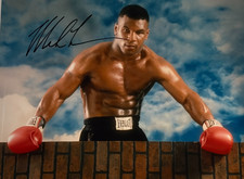 Mike Tyson 16x12 Boxing Champion Photo Hand Signed Heavyweight Legend With COA
