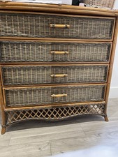 Vintage Wicker And Bamboo