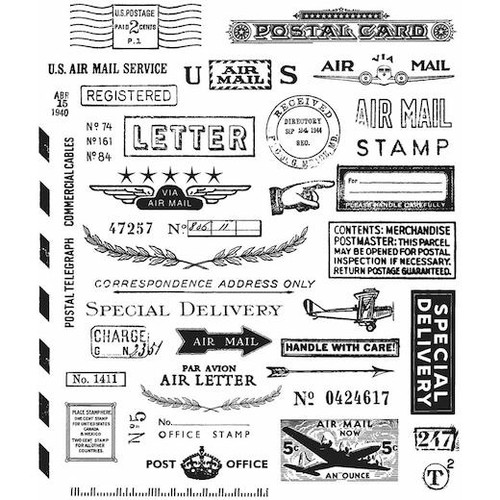 Tim holtz cling rubber - holtz,