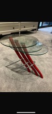 Set of three retro tango glass