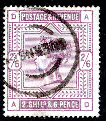 Stamp 1883 queen - gb, 1883-84,