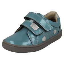 Girls Startrite Heart Detailed Padded Collar Shoes - Fantasy 22