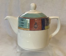 Royal Doulton 1997 Everyday Trailfinder Design Fine China Teapot