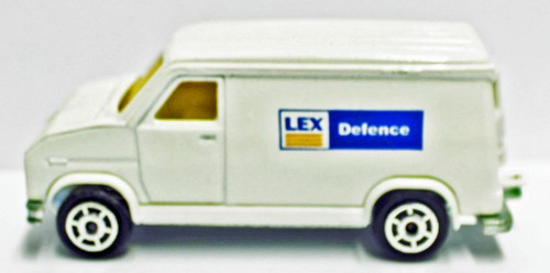 Majorette ford econoline van - majorette,