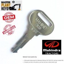 Mahindra Tractor Ignition Key