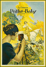 La Camera Pathe Baby Poster  print