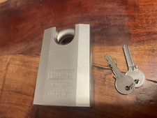 CK Kasp 190 Series High Security 70mm Closed Shackle Gate Work Padlock, 19070X