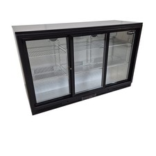 Triple Bottle Fridge Back Bar