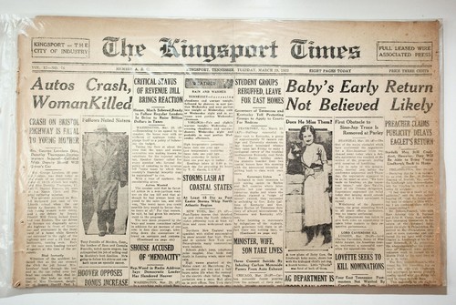 Kingsport times march 1932 - march,