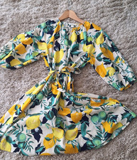 h&m lemons cotton summery