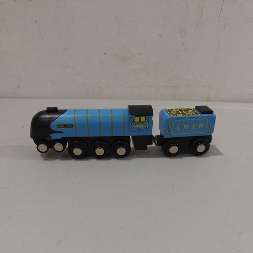 Bigjigs wooden train mallard - bigjigs,