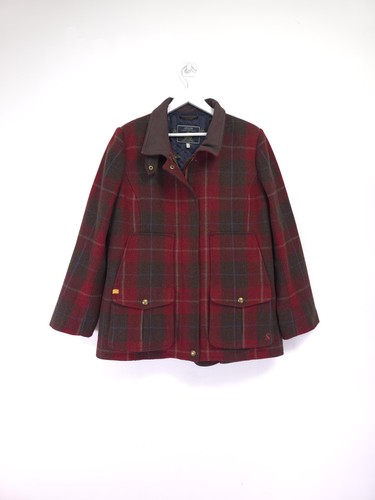 Joules tweed field coat - coat, womens