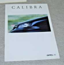OPEL CALIBRA TURBO 4X4 2.0i 2.0i 16V SALES BROCHURE March 1994 In Italian