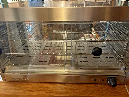Hot food display pie pasty - hot,