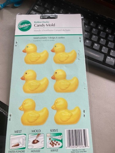 Wilton rubber ducky - ducky, mould
