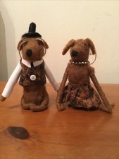 Oka Mr & Mrs Dash Hound Felt