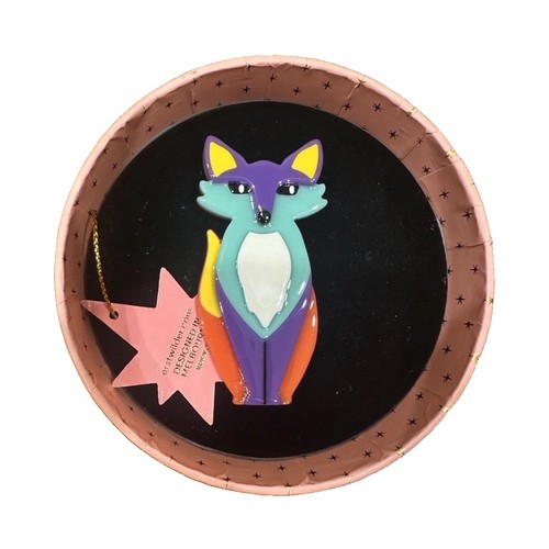 Erstwilder varuka fox brooch - erstwilder,