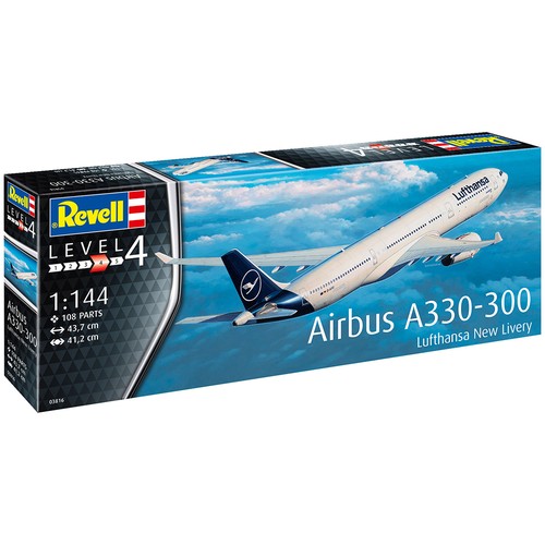 Revell 144 airbus a330 300 - revell, a330-300