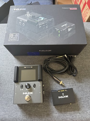 Nux wireless guitar pedal - b-8,