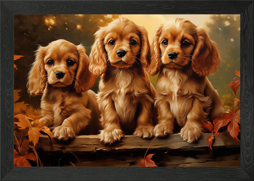 American cocker spaniel - american, pu