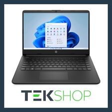 HP Stream 14s-dq0034na 14" Laptop Intel Celeron N4120 4GB RAM 128GB SSD Black#OB