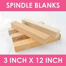 WOODTURNING LARGE SPINDLE  BLANKS - 12 X 3 X 3 INCH CHOOSE YOUR OWN SPECIES