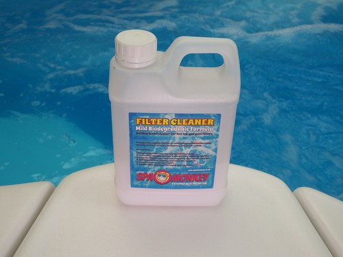 Hot tub filter cleaner - cleaner, d-solve