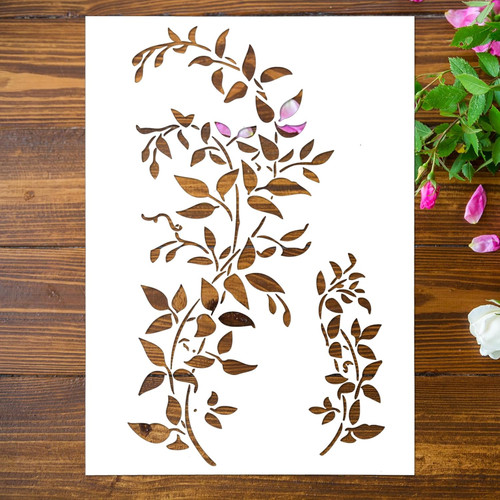 Large tree vine leaf - a4,