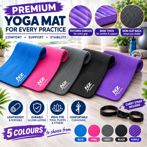 Extra thick 8mm - 8mm, yoga