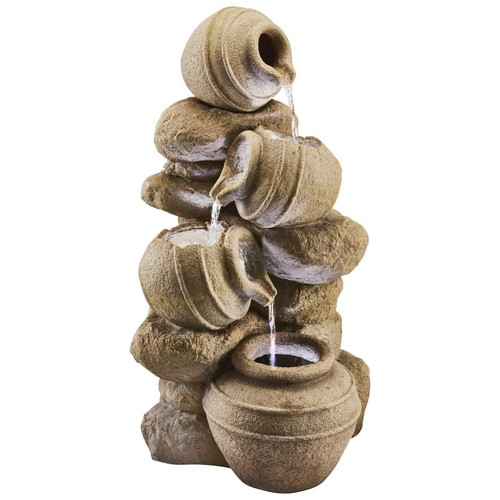 Cascading pots water - water, feature