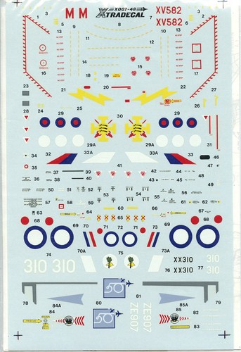 Xtradecal x007 48 - x007-48, raf