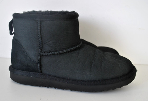 Black suede slip girl s - on, girl's