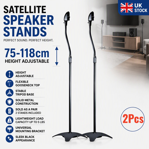 Height adjustable speaker - height,