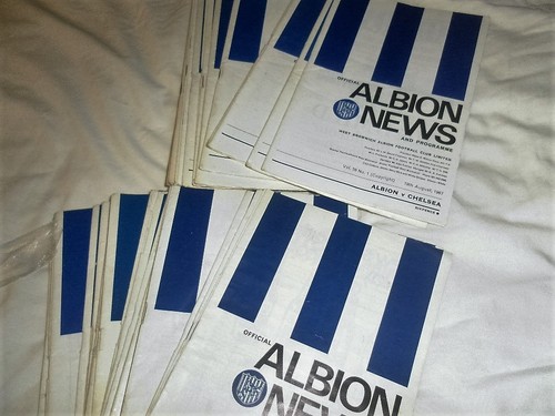 Wba west brom home programmes - west,