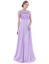 UK Women Long Gown Chiffon